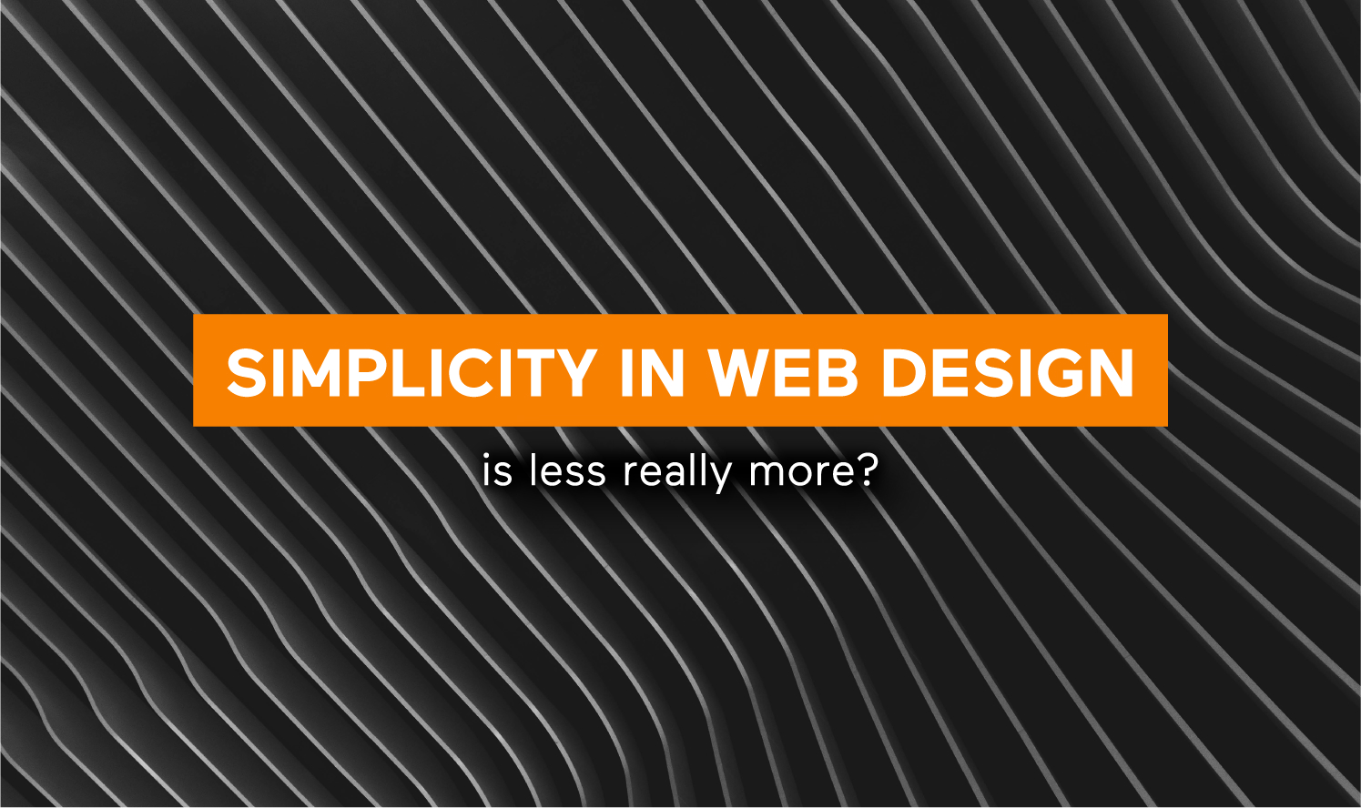 Simplicity in Web Design