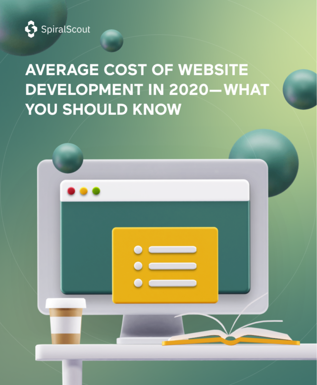 Average cost of website development
