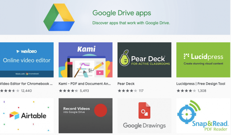 Google Drive Extensions