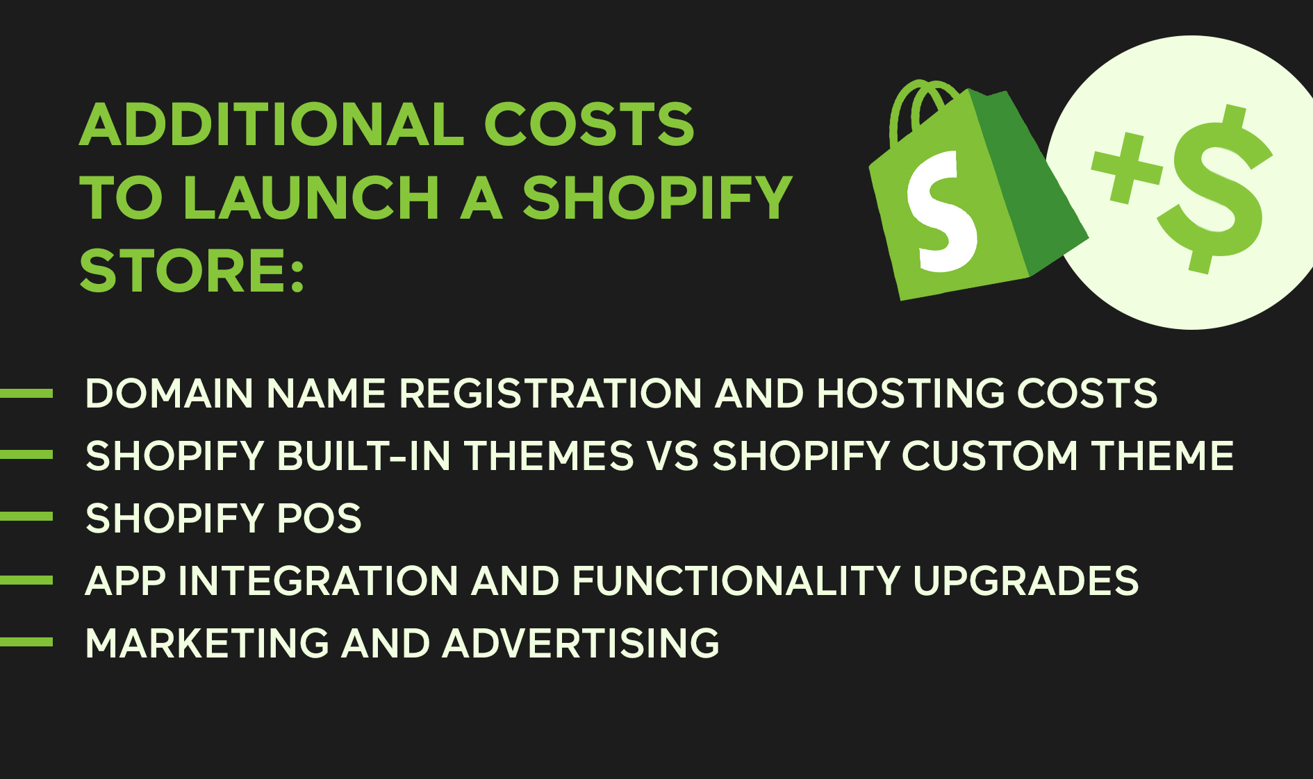 Shopify Store Cost
