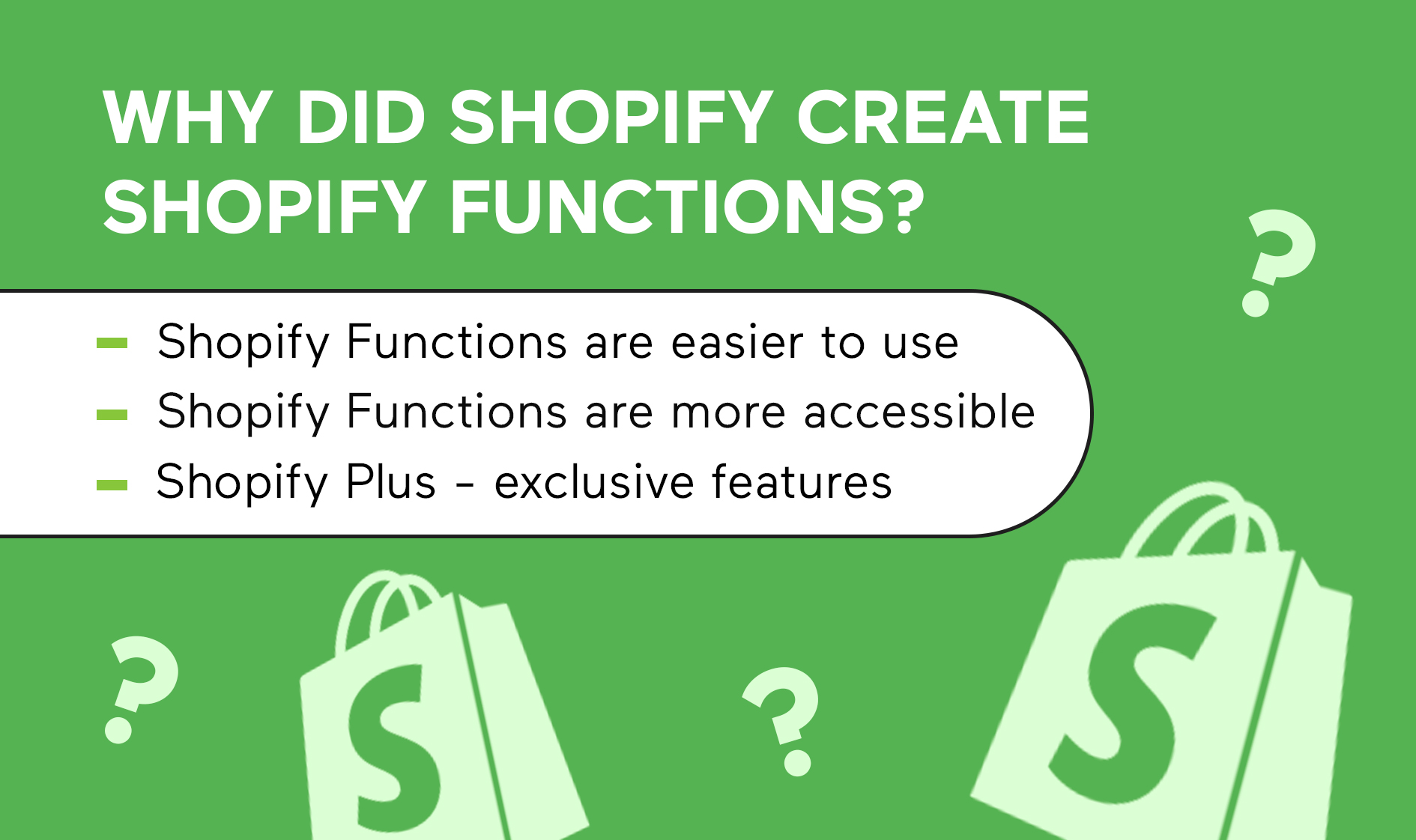Shopify Functions Benefits