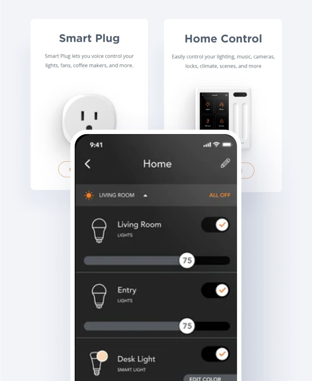 Brilliant.tech Smart Home Systems